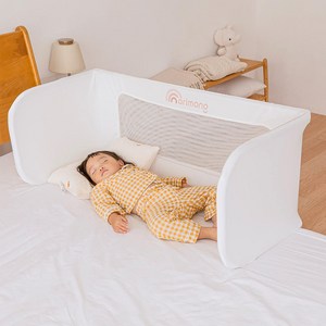 나리몽 아기 유아 휴대용 침대가드 안전가드 안전바, 화이트 1.8M