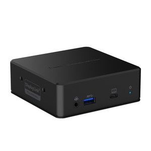 벨킨 USB C타입 듀얼 디스플레이 도킹스테이션 INC002qc, 블랙, 1개