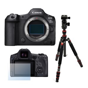 캐논 EOS R5 Mark II (렌즈미포함) + LCD 필름 + 바라본 카본 4단 카본삼각대