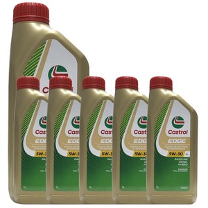 캐스트롤 엣지 5W30 LL 1L x 6개 1박스 가솔린 디젤 하이브리드 100% 합성 엔진오일 VW 504 507 BMW LL-04 MB 229.51