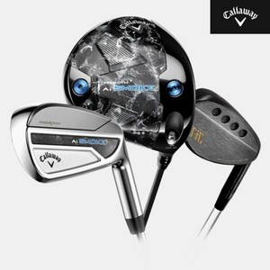 [캘러웨이골프] 캘러웨이 패러다임 Ai SMOKE 트리플 다이아몬드 드라이버/스틸 아이언 콤보세트[남성용][FIC 웨지]