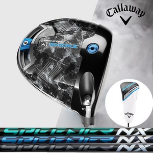 캘러웨이 패러다임 Ai 스모크 맥스 D 트리플 다이아몬드 드라이버 스피더 NX 그린 블랙 블루 바이올렛 샤프트 2024년 중급자용
