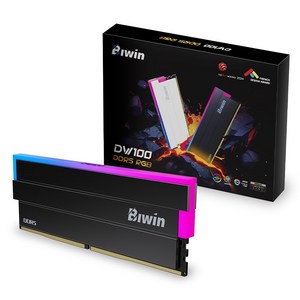 [공식수입사] Biwin DDR5-6000 CL30 DW100 RGB 블랙 패키지 (64GB(32Gx2)) 코잇