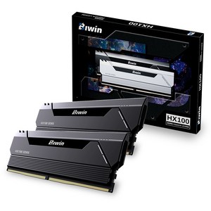 [공식수입사] Biwin DDR5-6000 CL30 HX100 블랙 패키지 (64GB(32Gx2)) 코잇