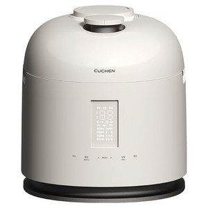 쿠첸 123 올스테인리스 듀얼프레셔 IH 전기압력밥솥 6인용, CRT-XPD0680SEGW, 글로시 화이트