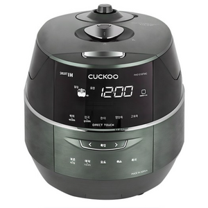 쿠쿠 IH 전기압력밥솥 10인용, CRP-FHS1010FMG, 메탈릭그린