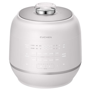 쿠첸 121 마스터 플러스 올스테인리스 전기압력밥솥 6인용, CRT-PBWP0610SR, BlossomWhite