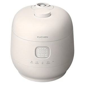 쿠첸 브레인 듀얼프레셔 IH압력 전기밥솥 6인용, CRH-TWS0610W, WHITE