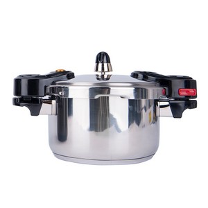 퓨처스토어 1~10인용 국내산 가스 압력솥 압력밥솥 경질 스텐, 4~6인용 스텐 압력솥 인덕션사용가능