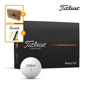 타이틀리스트 2025 Pro V1 3피스 Pro V1x 4피스 골프공 안전박스포장 아쿠쉬네트 코리아 정품