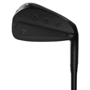 블랙티 남성용 허석프로의 더 카본 아이언 매트블랙 T-10 P번, 44도, SR