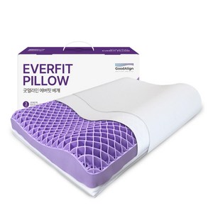 에버핏 빨아쓰는 높이조절 낮은 경추베개, 1개, 단일색상