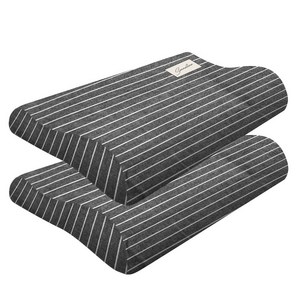 몽슬립 라텍스 순면 호텔 메모리폼 베개커버 굴곡형 템퍼 호환용 2p