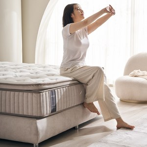 메이킹MK200 호텔 침대 매트리스 독립스프링 유로탑 필로우탑 천연양모 매트릭스 두께 330mm, 330mm, 미디엄