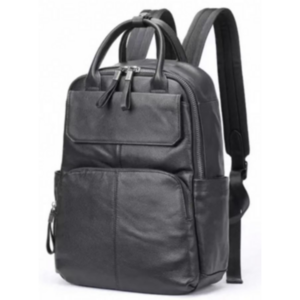 Mimi Market 남자 프리미엄 천연소가죽 직장인 대학생 노트북 백팩 PH0816