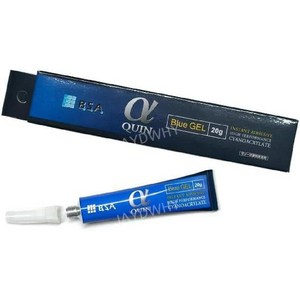 알파퀸 치과 기공용 순간 접착제 젤타입 20g