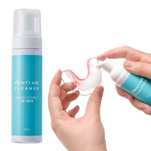 교정 유지장치 틀니 세척 덴티미 클리너