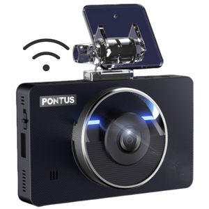 실시간 와이파이 블랙박스 편리한 출장장착 새로운 현대 PONTUS 진정한 풀HD의 선명한 화질 4인치 대화면의 시원하고 편리한 인터페이스 편하게 확인하고 카카오톡으로 보낸다, 출장장착권+동글+ GPS, 64GB