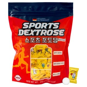 뉴트리크라프트 스포츠 포도당 캔디, 272g, 1개