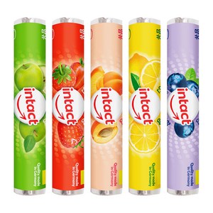 인탁트 포도당 캔디 5종 세트, 17정, 220g, 1세트