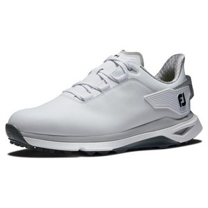 FootJoy 남성용 프로/SLX 카본 골프화, 화이트/화이트., 8
