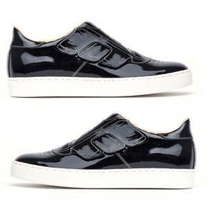 HP 73-01-18 블랙 소가죽 추억의 아타 아식스타이거