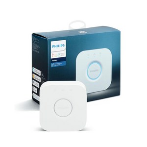 [ PHILIPS 코리아 공식판매점 ] 필립스 HUE 4.0 브릿지  휴 조명 전구 블루투스 제어