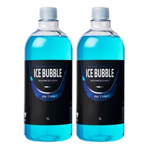 아이스버블 면도기세척액 1L 브라운/필립스/파나소닉 전기면도기 호환 리필액