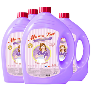 [맘스럽] 라벤더 섬유유연제 2.5Lx4개입 프랑스 최고급 라벤더향 대용량 구연산첨가 오래가는 향기 캡슐  실내건조형