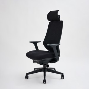 [방문설치] 바른설계 유니백체어 프로, 모던 블랙