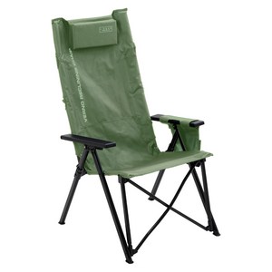 LIBERO 베르노 각도조절 캠핑 체어, 올리브, 1개