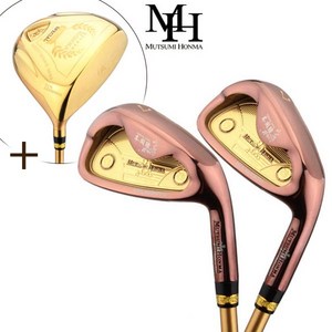 무쯔미혼마코리아 스페셜 3스타 고반발 여성 8개 아이언 (드라이버 증정)