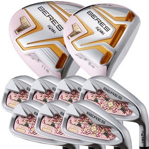 혼마 아이주 3스타 풀세트 9개(드라이버+우드+7아이언) 2022년 여성용 AIZU 병행 AS보증