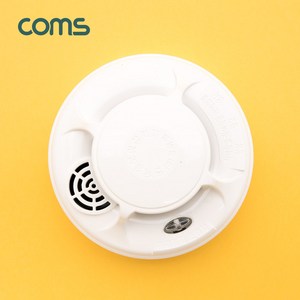 Coms 화재 감지기 (단독형) 경보기 배터리타입 가정용 연기 GS8409