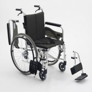 미키코리아메디칼 알루미늄 휠체어 SMART-C PU (발걸이 착탈) 휠체어/휠체어용품, SMART-C PU, 1개