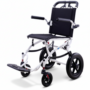 2H메디컬 핸디휠체어 - 7.3kg 초경량 알루미늄 수동 접이식 여행용 (LPG 차량 적재 가능), 1개, 핸디휠체어플러스형