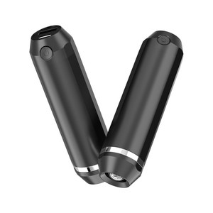 KLIFE 휴대용 마그네틱 충전식 손난로 보조배터리 10000mAh 분리형 후레쉬 3in1, 블랙