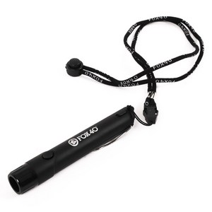 FOX40 전자 호각 호루라기 미니 XH247M LED라이트기능 110dB 건전지포함