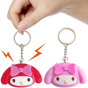 강력 120데시벨 토끼 캐릭터 LED 어린이 호신경보기 용품