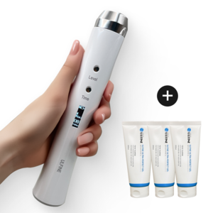 특허3중 초음파 가정용 얼굴마사지기 물방울리프팅 ULM 마사지기 뷰티디바이스(초음파겔3개 증정)