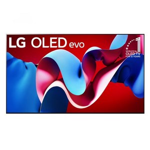 LG전자 77인치(194CM) 올레드 EVO TV UHD 4K OLED 스마트 고화질 OTT 어플 미러링 가능 OLED77C4, 방문설치, 스탠드형, OLED77C4, 194cm / 77인치