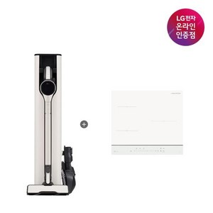 (LG전자) (세트상품) 코드제로 A9S 올인원타워 무선청소기 + DIOS(디오스) 오브제컬렉션 인덕션(3구/화이트) (AX948BWE+BEI3QKHLOEA/프리스탠딩)