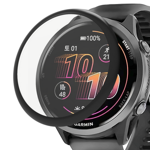 1+1 가민 포러너 570 호환 고광택 액정 보호필름, 1개, 보호필름_42mm