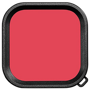고프로 히어로 13 방수하우징 정품호환 방수필터 12 11 10 9 공용, 1개, 레드필터
