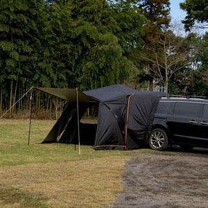 제드 블랙오토듀얼팔레스 차박 도킹텐트 오토폴 투싼~카니발 도킹 가능 블랙, 4, 블랙