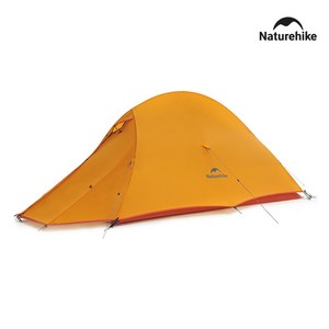 네이처하이크 클라우드업1 텐트 210T 초경량 1인용백패킹, 오렌지