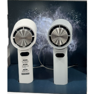 루메나 JF20 폴더블 냉각 선풍기 1+1 특별 패키지(2개입), 화이트+블루, 루메나 JF20