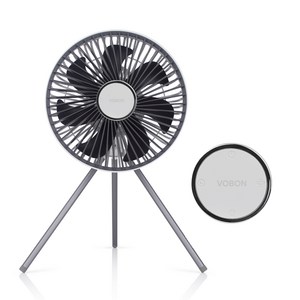 보본 캠핑 BLDC 저소음 무선 탁상용 리모컨 선풍기 써큘레이터 타프팬 10000mAh, VB-PF800W, 화이트
