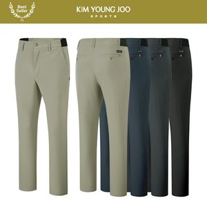 봄가을용 김영주스포츠 남성 스판 골프 팬츠 MP950