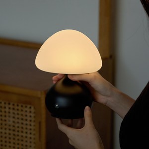 라루즈 Velua 벨루아 포터블 램프 (3colors), 매트 블랙